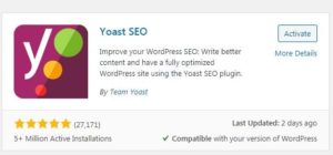 Yoast seo plugin