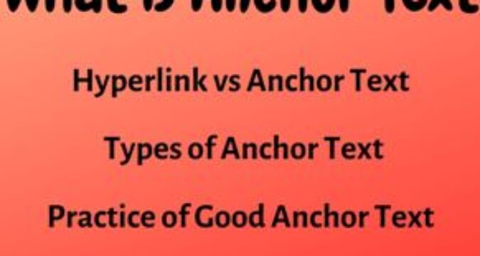 What is Anchor Text, Types, Anchor Text vs Hyperlink