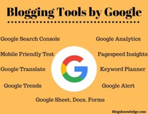 Blogging tools by google