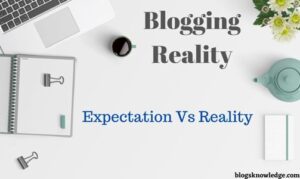 Blogging reality