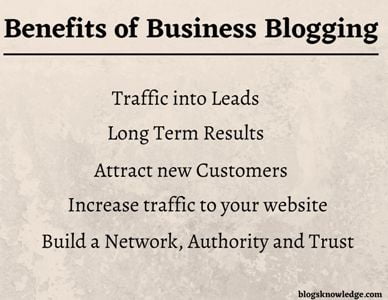 Benefits of Business Blog