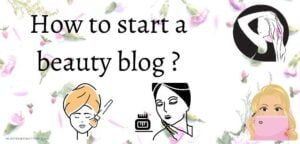 start a beauty blog