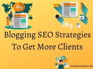 Blogging seo strategy