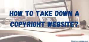 How to take down a copyright website